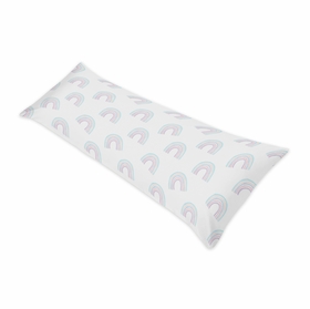 Rainbow Collection Full Length Body Pillow Cover