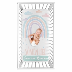 Rainbow Collection Photo Op Crib Sheet