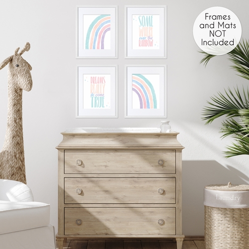 Rainbow Collection Wall Art Prints - Set of 4 - alt image 3
