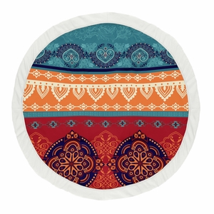 Red Boho Collection Playmat