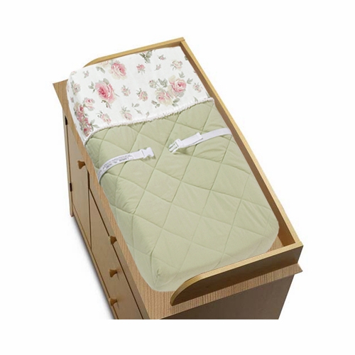 Riley's Roses Changing Pad Cover