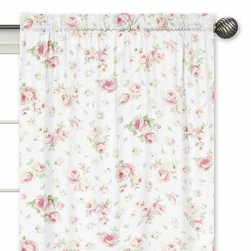 Riley's Roses Window Panels - Set of 2 - alt image 2