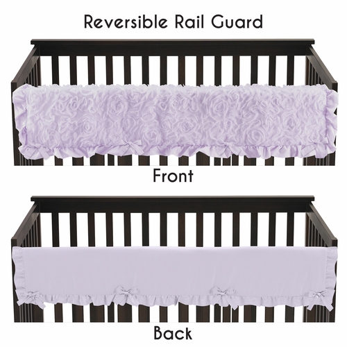 Rose Lavender Collection 5 Piece Crib Bedding - alt image 3
