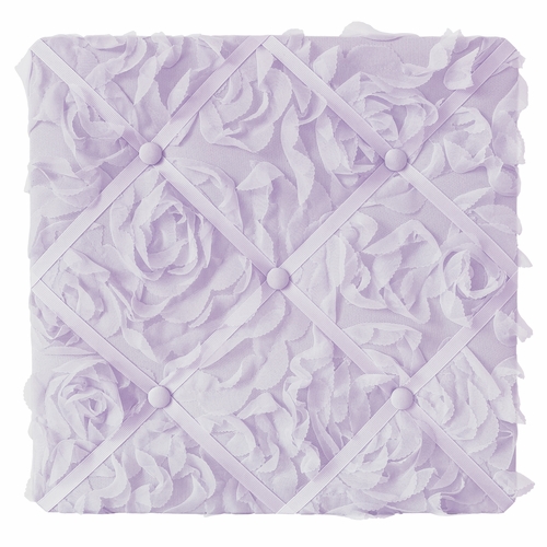 Rose Lavender Collection Fabric Memo Board