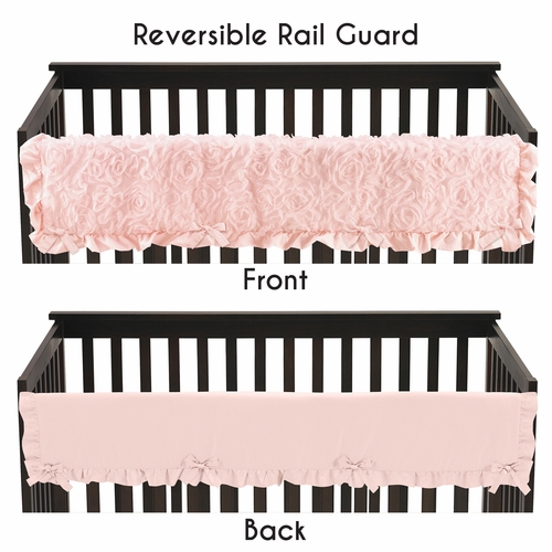 Rose Pink Collection 5 Piece Crib Bedding - alt image 3