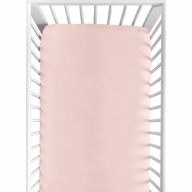 Rose Pink Collection Crib Sheet