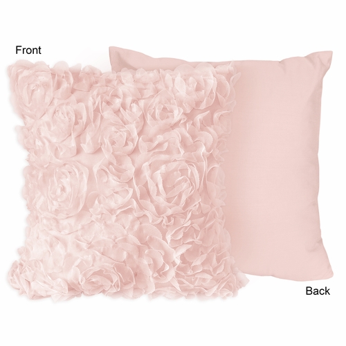 Rose Pink Collection Decorative Accent Throw Pillow Covers - Set of 2 - alt image 4