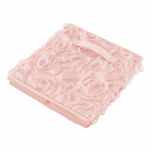 Rose Pink Collection Fabric Toy Bin Storage - alt image 3