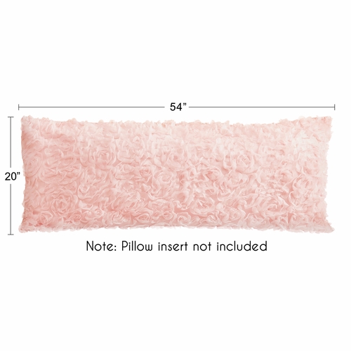 Rose Pink Collection Full Length Body Pillow Cover - alt image 4