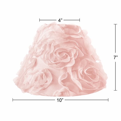 Rose Pink Collection Lamp Shade - alt image 1