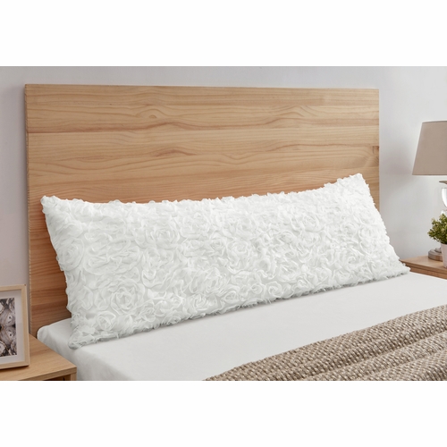 Rose White Collection Full Length Body Pillow Cover - alt image 2