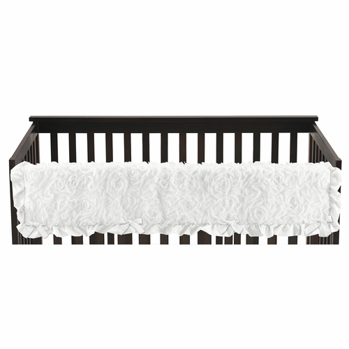 Rose White Collection Long Rail Guard Cover