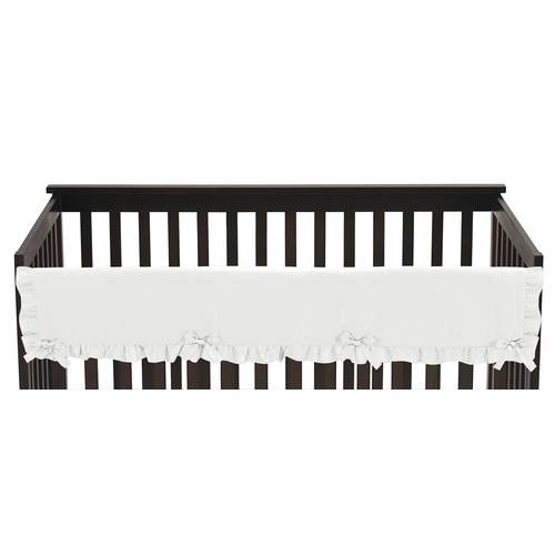 Rose White Collection Long Rail Guard Cover - alt image 1