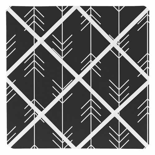 Rustic Patch Blue and Tan Collection Fabric Memo Board
