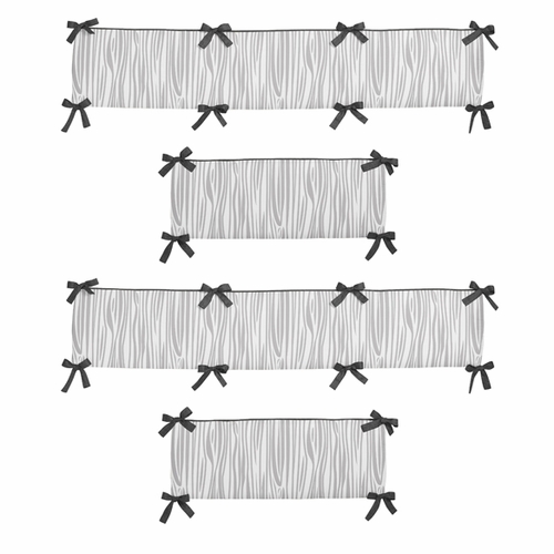 Rustic Patch Collection Crib Bumper Pad - alt image 1