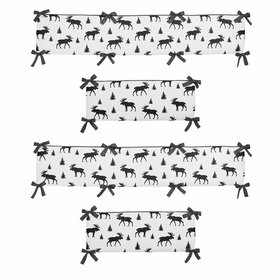 Rustic Patch Collection Crib Bumper Pad