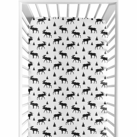 Rustic Patch Collection Jersey Knit Crib Sheet