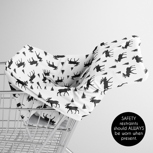 Rustic Patch Collection Multi Use Baby Car Seat and Nursing Cover - alt image 3