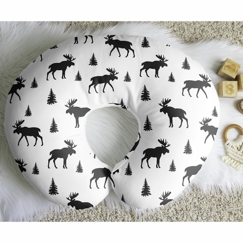 Rustic Patch Collection Nursing Breastfeeding Pillow Cover - alt image 4