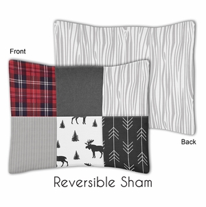 Rustic Patch Collection Pillow Sham