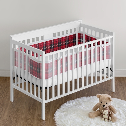 Rustic Patch Collection Sweet Jojo Designs + BreathableBaby Breathable Mesh Crib Liner Pad - alt image 1