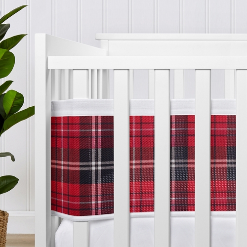 Rustic Patch Collection Sweet Jojo Designs + BreathableBaby Breathable Mesh Crib Liner Pad - alt image 3