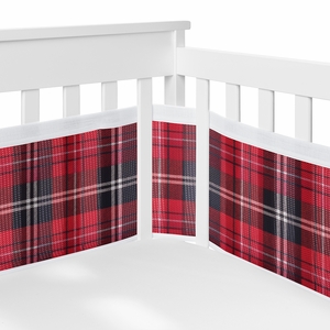 Rustic Patch Collection Sweet Jojo Designs + BreathableBaby Breathable Mesh Crib Liner Pad