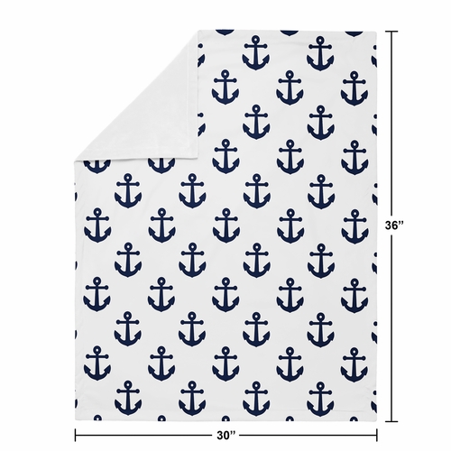 Sailor Collection Baby Blanket - alt image 3