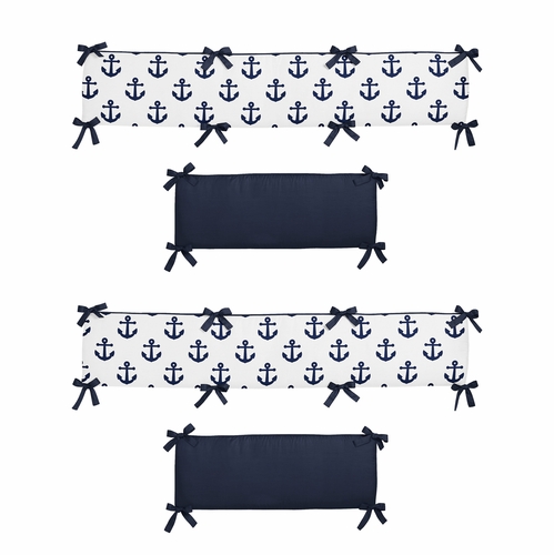 Sailor Collection Crib Bumper Pad