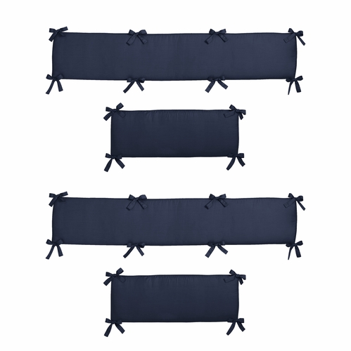 Sailor Collection Crib Bumper Pad - alt image 2