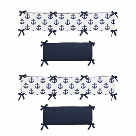 Sailor Collection Crib Bumper Pad