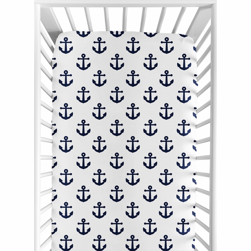 Sailor Collection Crib Sheet