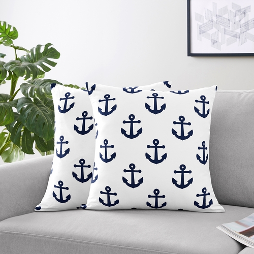 Sailor Collection Decorative Accent Throw Pillows - Set of 2 - alt image 1
