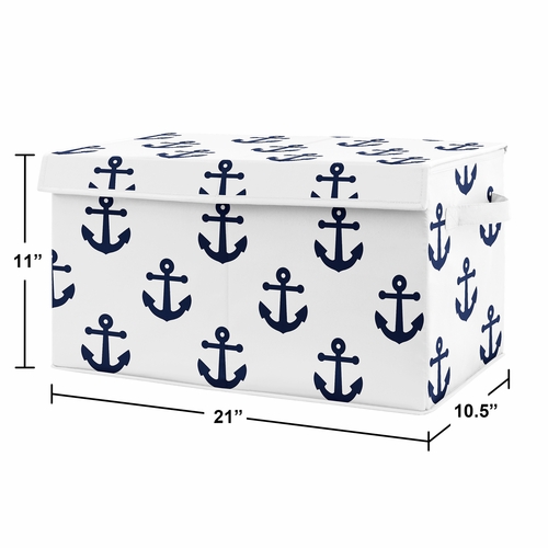 Sailor Collection Fabric Toy Bin Storage - alt image 2