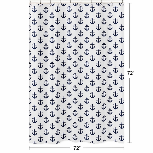 Sailor Collection Shower Curtain - alt image 4