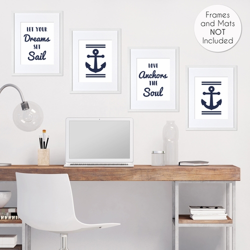 Sailor Collection Wall Art Prints - Set of 4 - alt image 3