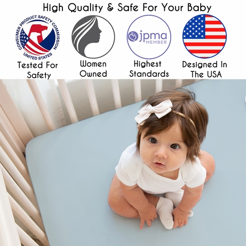 Seashells Collection 4 Piece Crib Bedding - alt image 2