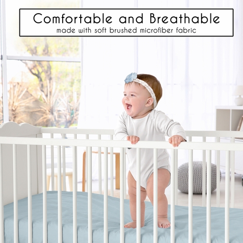 Seashells Collection 4 Piece Crib Bedding - alt image 4