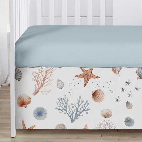Seashells Collection 4 Piece Crib Bedding - alt image 5