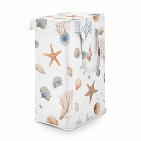Seashells Collection Laundry Hamper with Handles