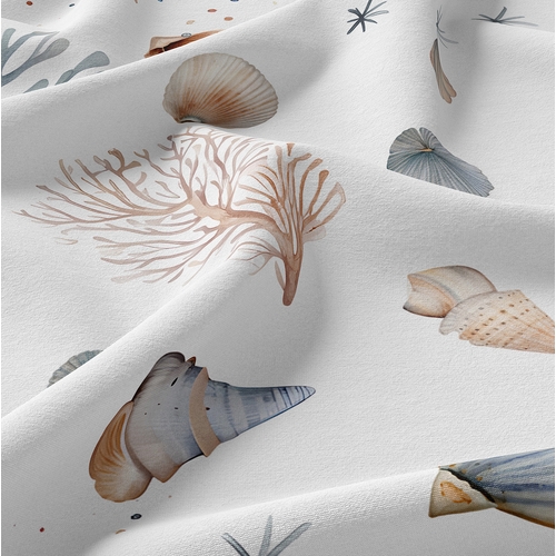 Seashells Collection Shower Curtain - alt image 5