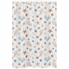 Seashells Collection Shower Curtain