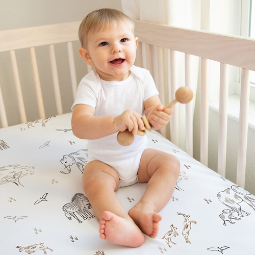 Serengeti Animals Collection 2 Pack Crib Sheets - alt image 4