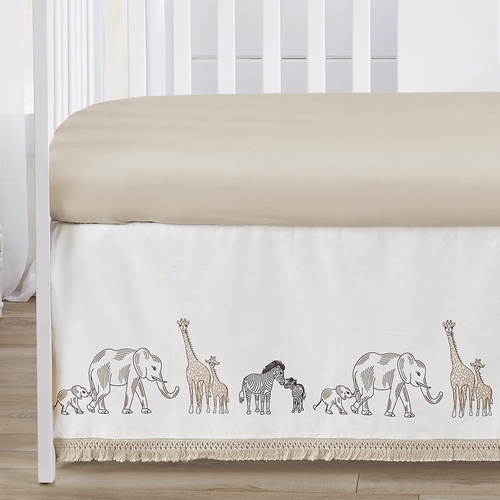 Serengeti Animals Collection 4 Piece Crib Bedding - alt image 4
