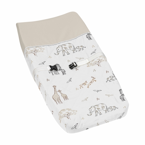 Serengeti Animals Collection Changing Pad Cover