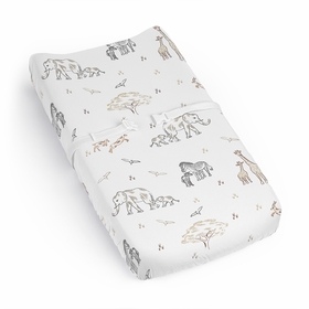 Serengeti Animals Collection Changing Pad Cover Sheet