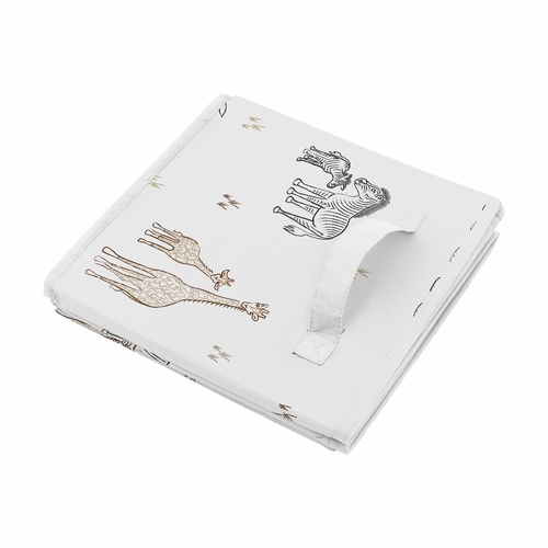 Serengeti Animals Collection Fabric Toy Bin Storage - alt image 3