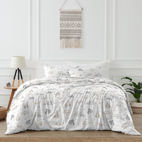 Serengeti Animals Collection Full/Queen Bedding