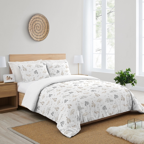 Serengeti Animals Collection Full/Queen Bedding - alt image 1