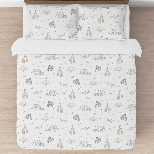 Serengeti Animals Collection Full/Queen Bedding - alt image 2